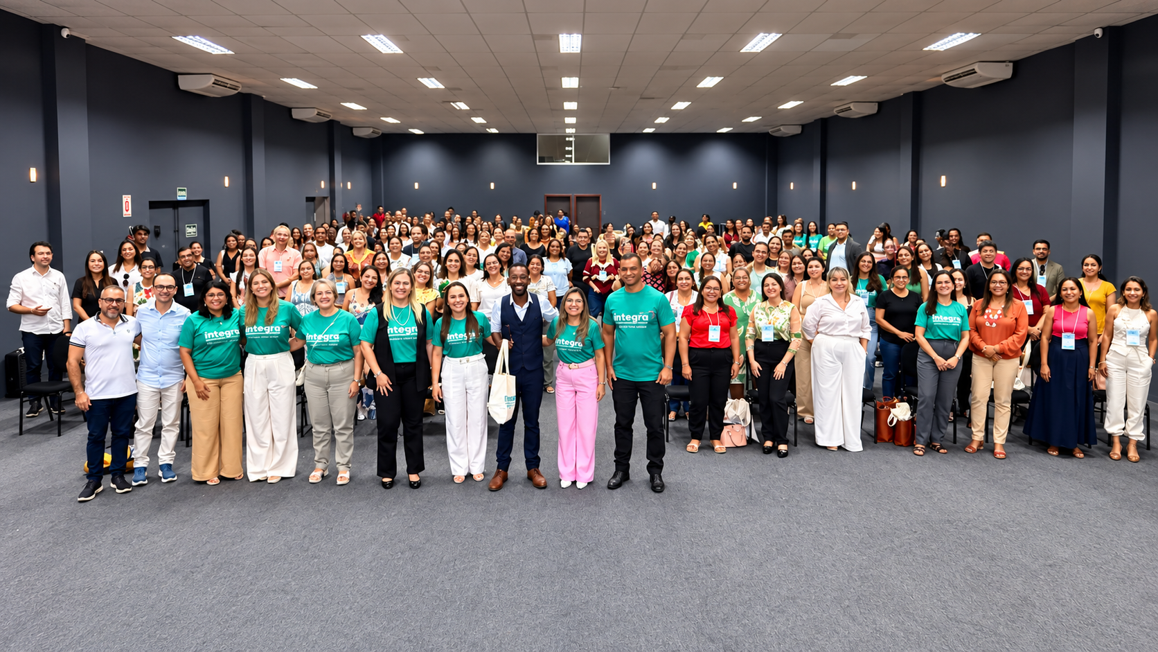 Interação com participantes