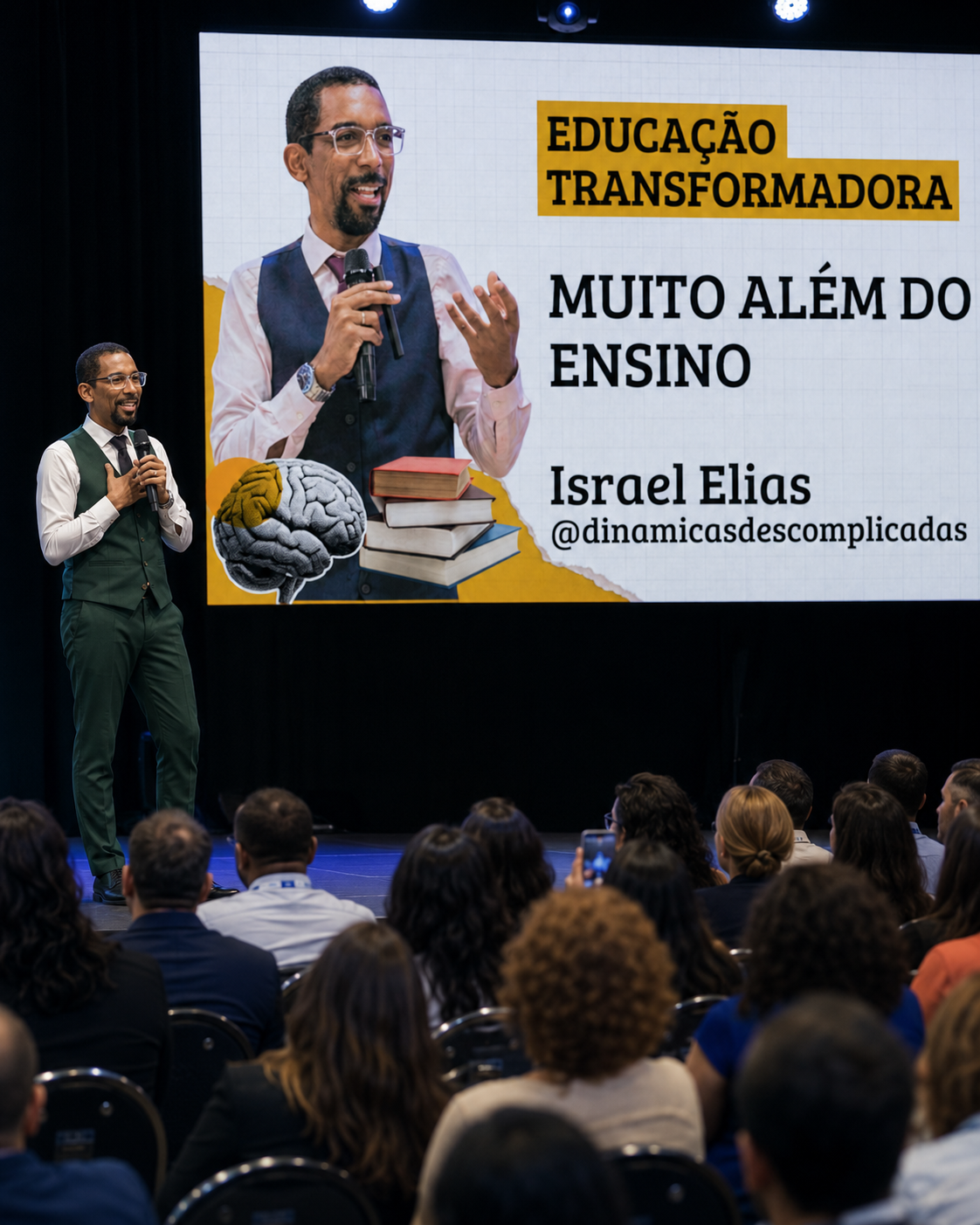 Treinamento corporativo com participação de equipe